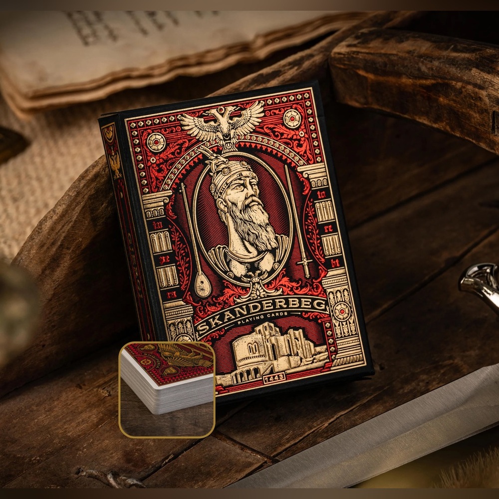 Luxury Playing Cards – Collector’s Deck w/ Foil, Embossed, Custom Illustrations